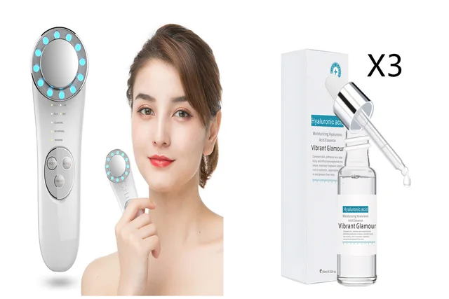 Skin Rejuvenation Cleansing Facial Importer Silver With3 Bottles - Shop at LoveMi