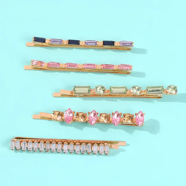 European And American Style Hair Clip Set - Colourful