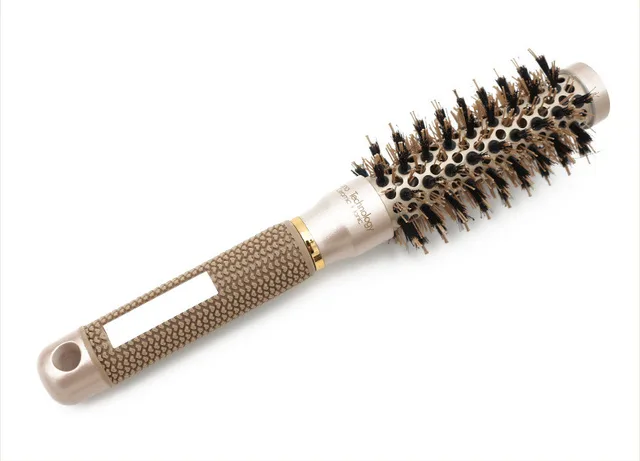 Hair Comb Brush Nano Hairbrush Ceramic Ion Round Barrel Comb Hairdressing Hair Salon Styling Tool - Shop at LoveMi