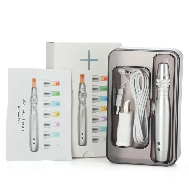 Led Nano Microcrystalline Electric Microneedle Instrument Silver - Shop at LoveMi