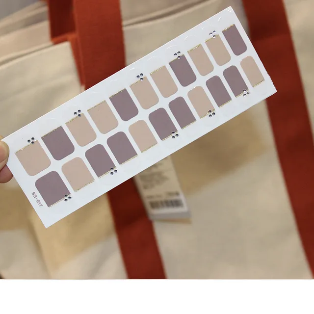 Nail Art Stickers Waterproof Colorful Christmas Letters Q - Shop at LoveMi