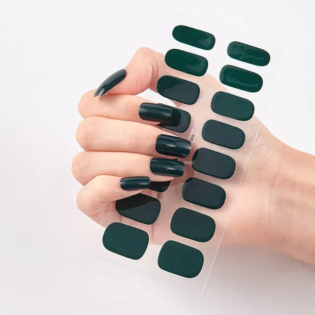 Waterproof and Long Lasting Nail Stickers Letter Color Nail Stickers Full Stickers - Shop at LoveMi