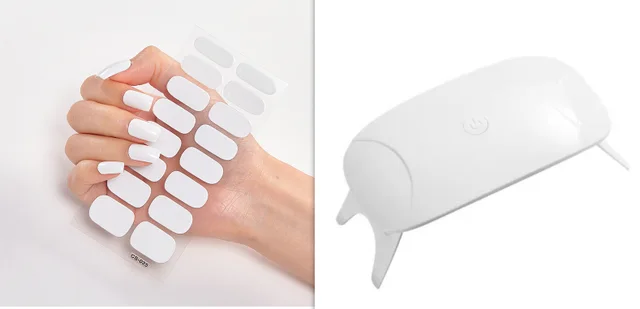 Waterproof and Long Lasting Nail Stickers Letter Color Nail Stickers Full Stickers W Set - Shop at LoveMi