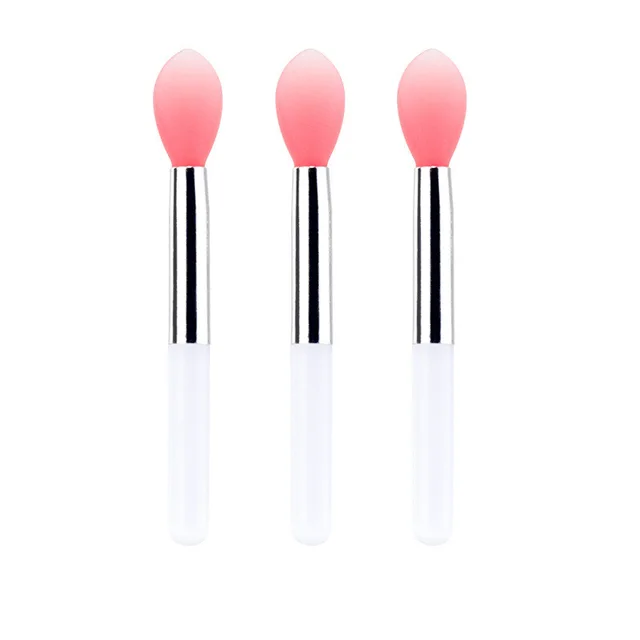 Mini Makeup Brush Lip Mask Brush Silicone Lipstick Lip Gloss Brush Watermelon Red - Shop at LoveMi