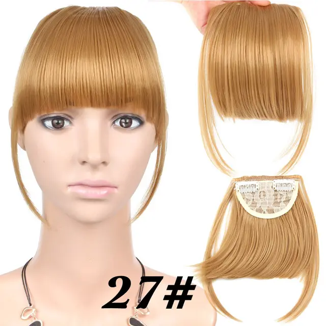 Chemical Fiber Wig Female Seamless Air Bangs H - Shop at LoveMi