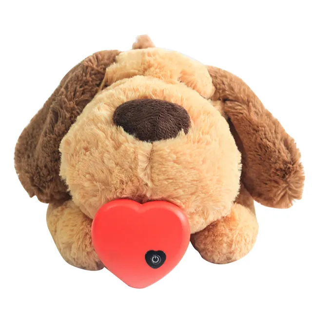 Heartbeat Box Pet Anxiety Accompany Sleep Toy Khaki3Pc - Shop at LoveMi