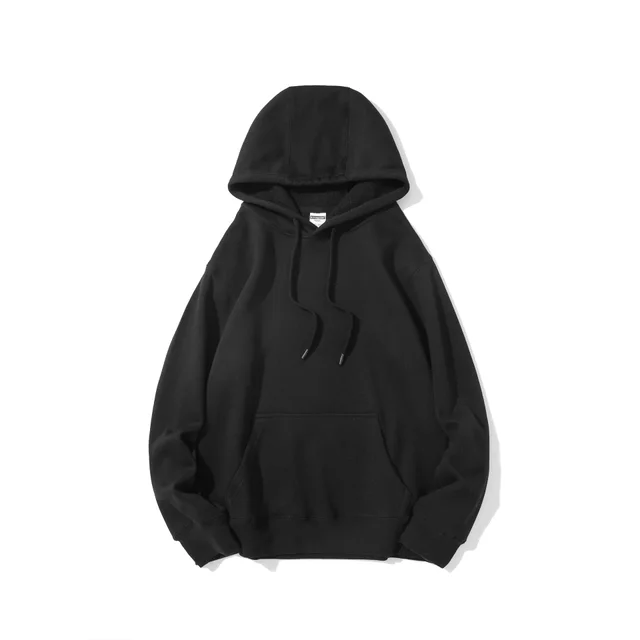 Women's Pure Cotton Hoodie Sweatshirt Black - Shop at LoveMi