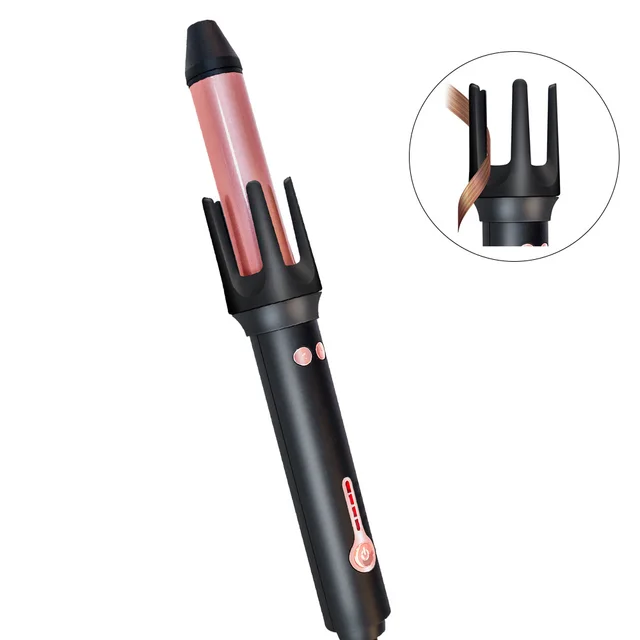 Automatic Anti Scalding Wet And Dry Dual Use curling Iron Black - Shop at LoveMi
