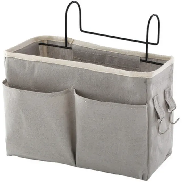 New Dormitory College Student Bedside Storage Hanging Bag Grey - Shop at LoveMi