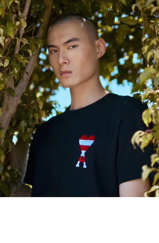 Round Neck Cotton Men's And Women's Short Sleeves Black - Shop at LoveMi