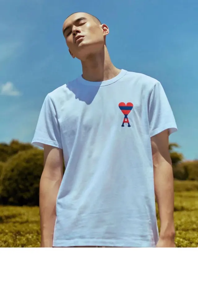 Round Neck Cotton Men's And Women's Short Sleeves White - Shop at LoveMi