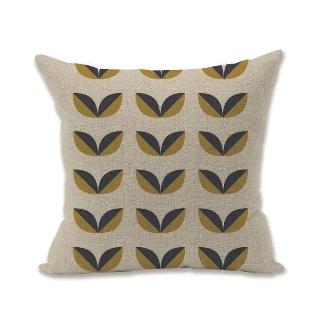 Simple Linen Home Office Sofa Pillowcase J - Shop at LoveMi