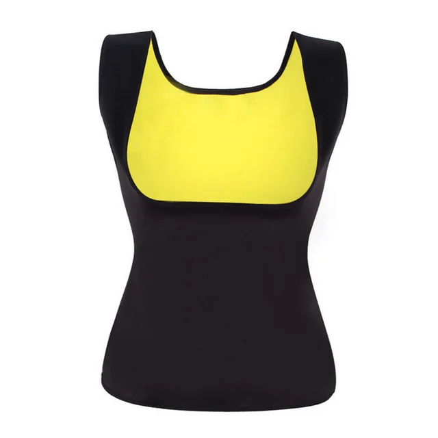 Slim Fit Rubber Body Shaping Waistcoat Vest Black - Shop at LoveMi