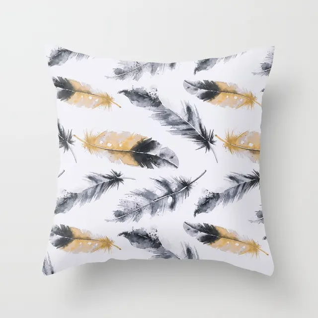 Peacock Feather Peach Skin Pillowcase J - Shop at LoveMi