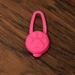 Pet LED Silicone Anti-lost Luminous Chandelier - Pink