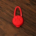 Pet LED Silicone Anti-lost Luminous Chandelier - Red
