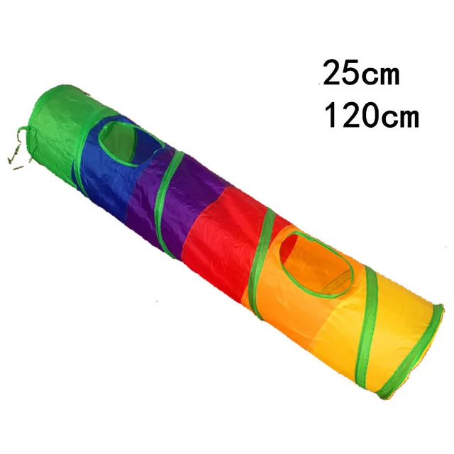 Rainbow Cat Tunnel Color Cat Climbing Frame Cat Litter Colorful - Shop at LoveMi