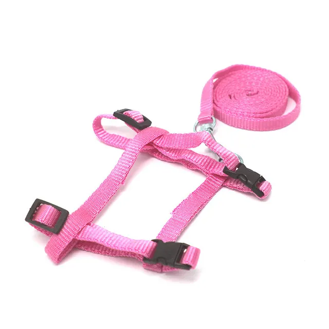 Small Pet Walking Rabbit Rope Traction Rope Pink - Shop at LoveMi