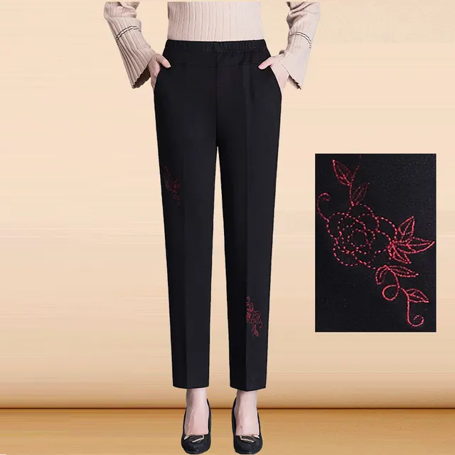 Middle Aged And Elderly Women's Pants Autumn And Winter Clothes G - Shop at LoveMi