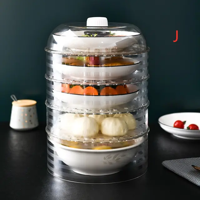 Insulation Dish Cover Meal Food Cover Thicken Dustproof And Warm Rice Cover J - Shop at LoveMi
