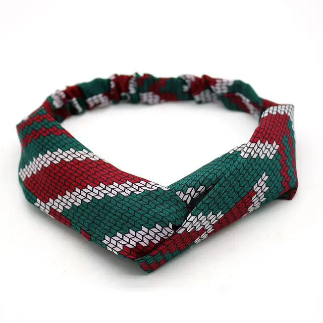 Retro Sports Striped Headband Women Color13 - Shop at LoveMi