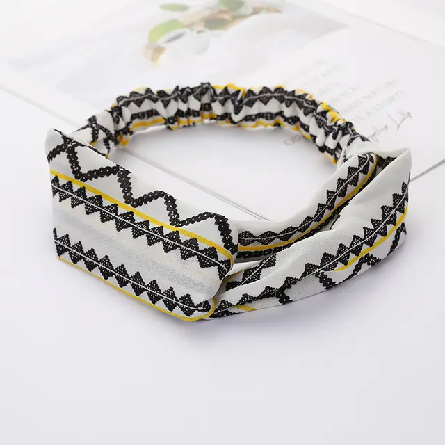 Retro Sports Striped Headband Women Color17 - Shop at LoveMi