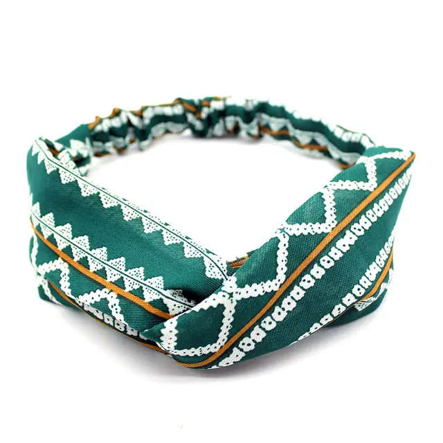 Retro Sports Striped Headband Women Color8 - Shop at LoveMi