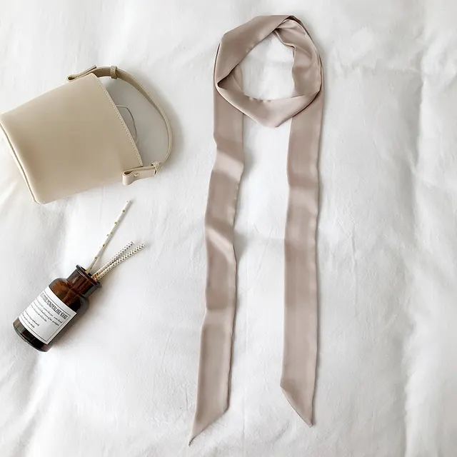 Wide Ribbon Belt Female Decorative Dress Chiffon Belt Fabric Female With Skirt Belt Khaki - Shop at LoveMi