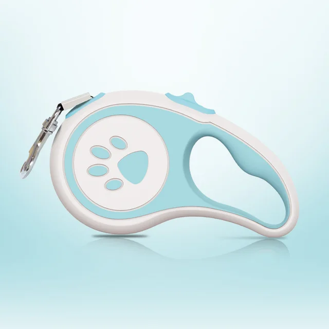 Automatic Telescopic Traction Rope For Pet Dogs Blue - Shop at LoveMi