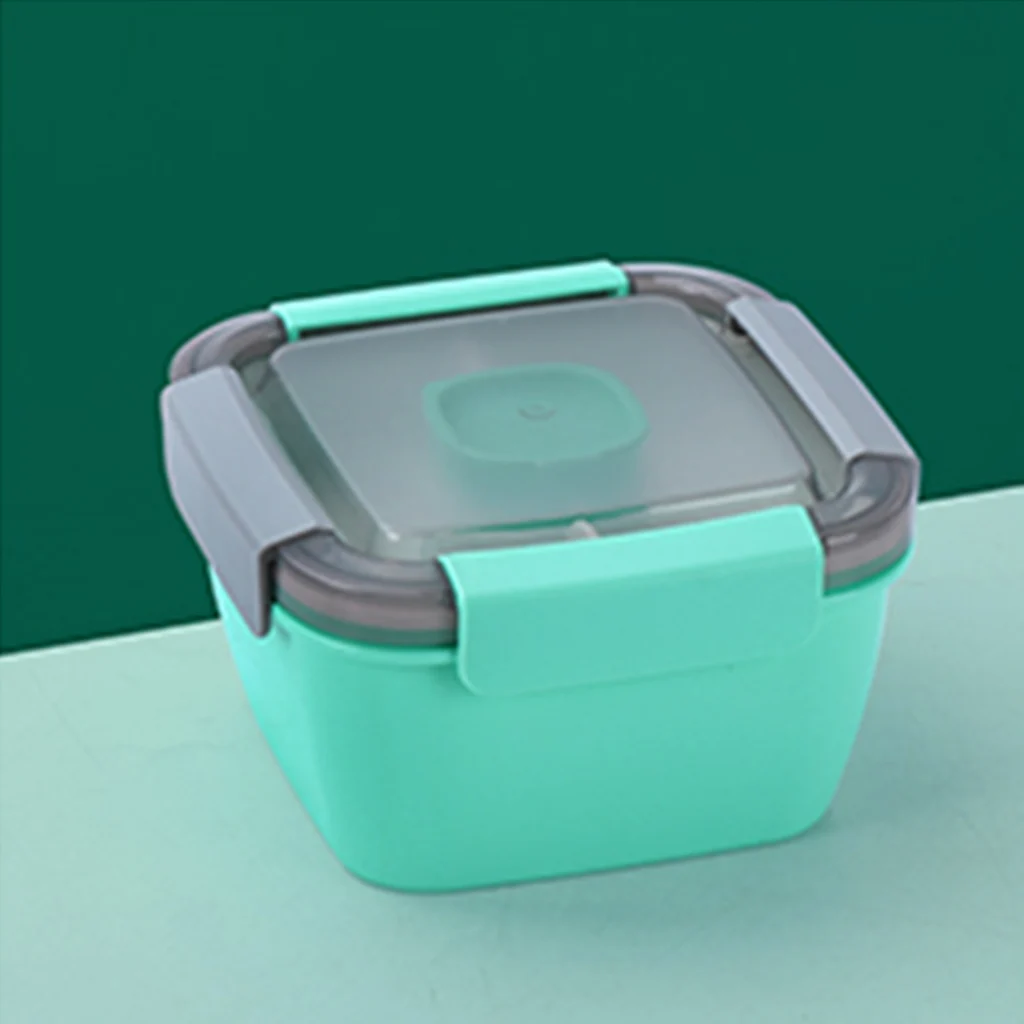 Small New Plastic Lunch Box Microwave Available - Green