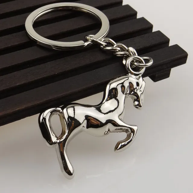 New Pony Keychain Metal Creative Silver - Shop at LoveMi