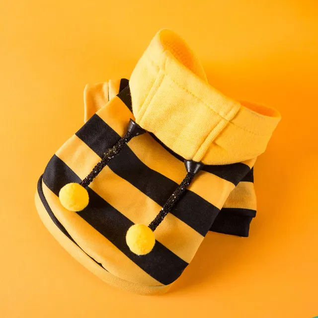 Cute Sweater Puppy Dog Clothes Yellow - Shop at LoveMi