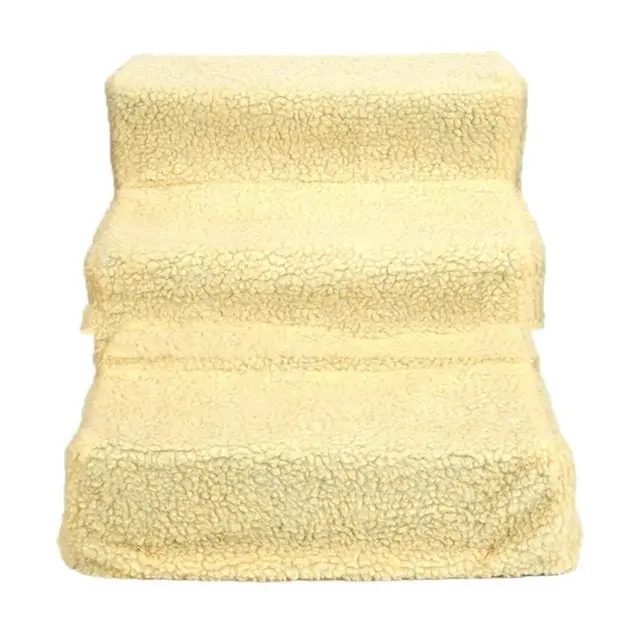 Stairs Pet Climbing Ladder Plastic Steps Yellow - Shop at LoveMi