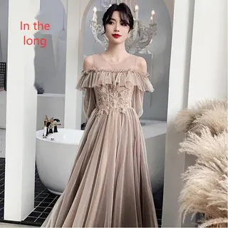 Bridesmaid dresses - Coffee