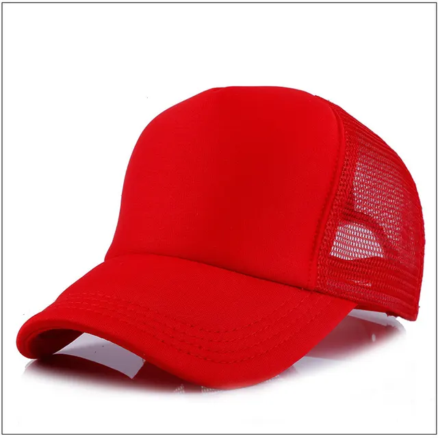 Work CapMeshCap Polyester Cotton Sun Visor AdvertisingCap Red - Shop at LoveMi