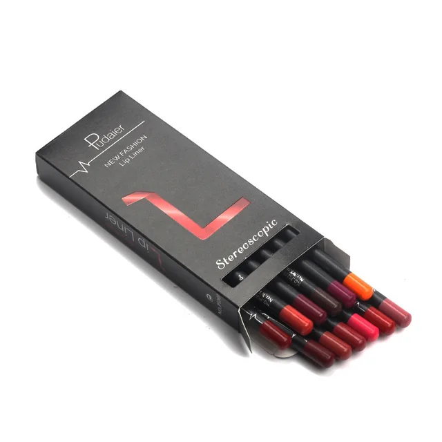 Waterproof Non marking Matte Velvet Lipstick Pen 12 Colors - Shop at LoveMi