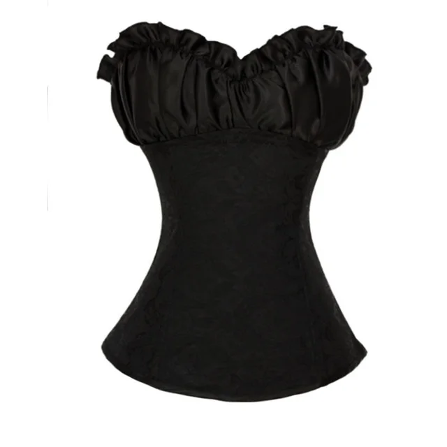 European And American Court Corset Corset Black - Shop at LoveMi