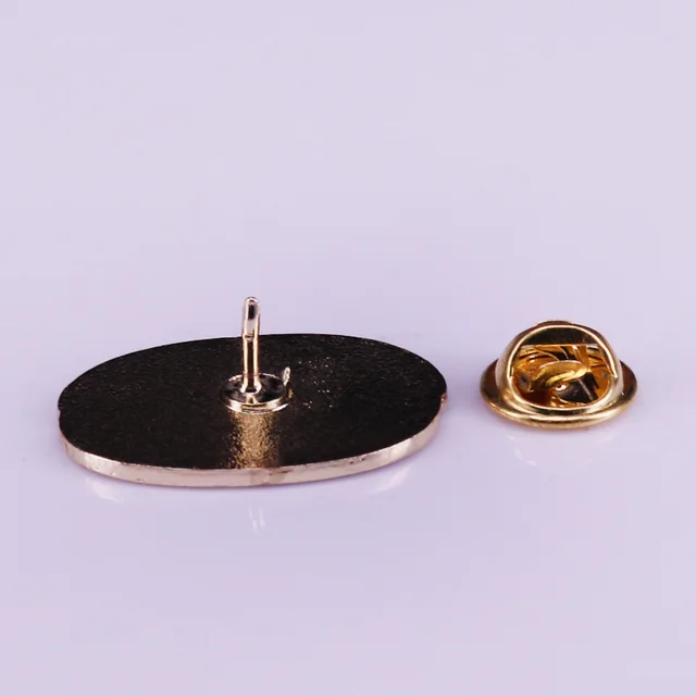 Brooch Planet Enamel Pin Jewelry Funny Gift Galaxy Doughnut Mysterious Universe Sprinkles Golden - Shop at LoveMi