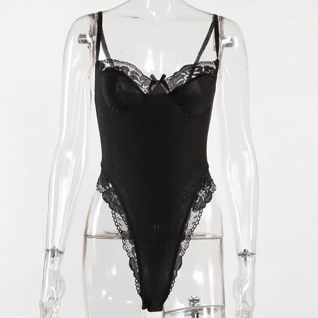 Sexy Women's Underwear Lace Top Sexy One piece Black - Shop at LoveMi