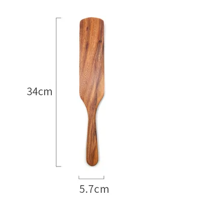 Teak Cooking Spatula Wood Spatula Salad Spatula - Shop at LoveMi