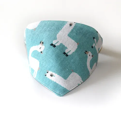 Pet Triangle Dog Scarf Cat Collar Christmas Small Dog Saliva Towel Light Blue - Shop at LoveMi