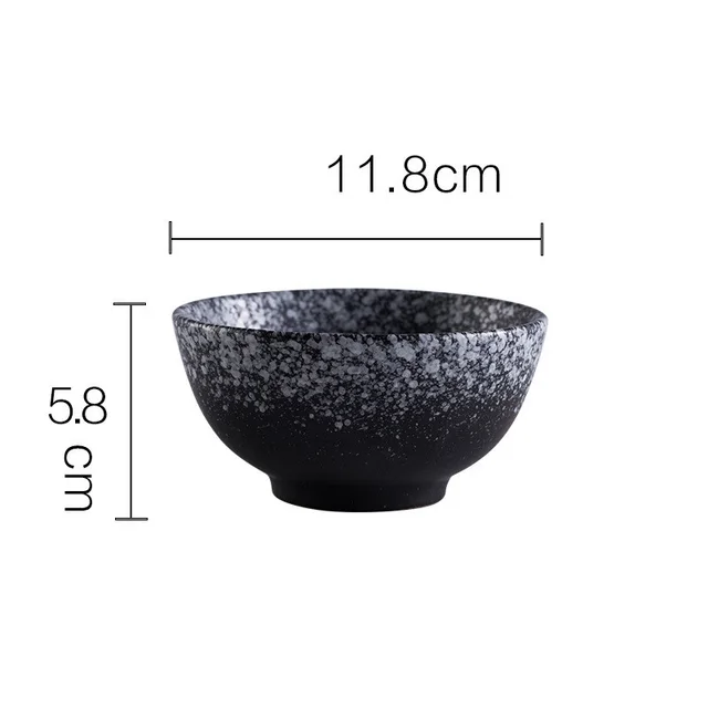 Creative Japanese Style Retro Stoneware Rice Bowl - Shop at LoveMi