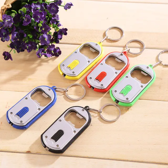 Household LED Bottle Opener Keychain Light Gifts Random - Shop at LoveMi