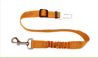 Pet Supplies Dog Cushion Car Seat Belt - Orange - View 1
