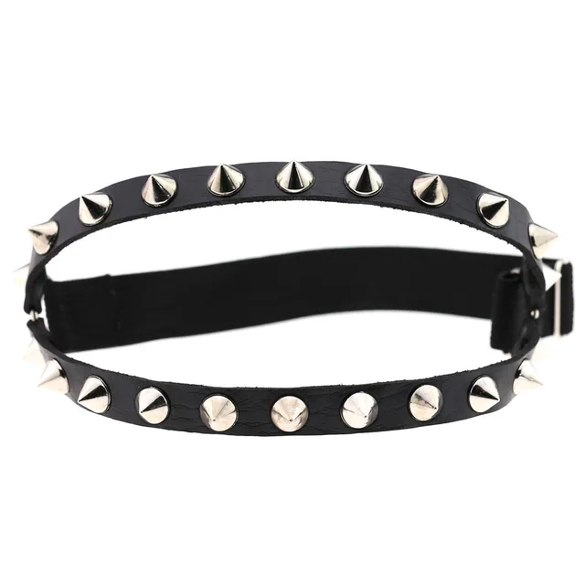 Punk Style Hip Hop Leg Ring Foot Ring Double Garter Belt Black - Shop at LoveMi
