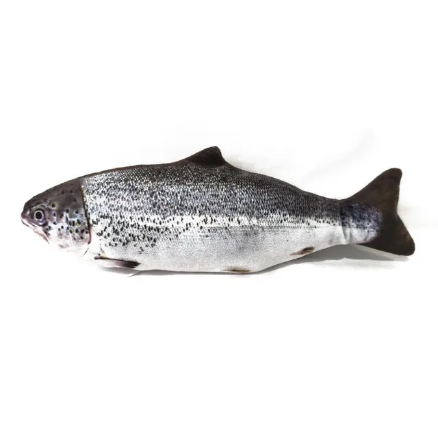 Fish Plush Catnip Pet Toy That Emulates The Beating Fish - Shop at LoveMi