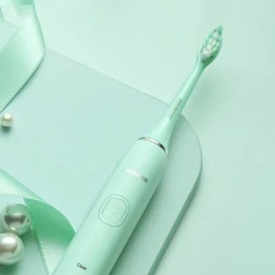 Smart Induction Sonic Electric Toothbrush For Adults Green - Shop at LoveMi