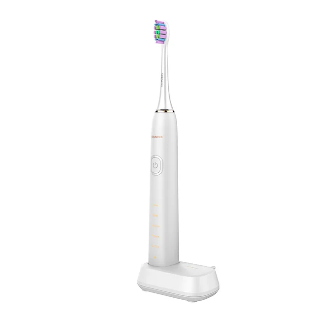 Smart Induction Sonic Electric Toothbrush For Adults White - Shop at LoveMi