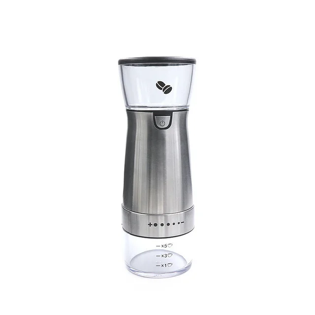 Automatic Coffee Grinder USB Rechargeable Coffee Machine White - Shop at LoveMi