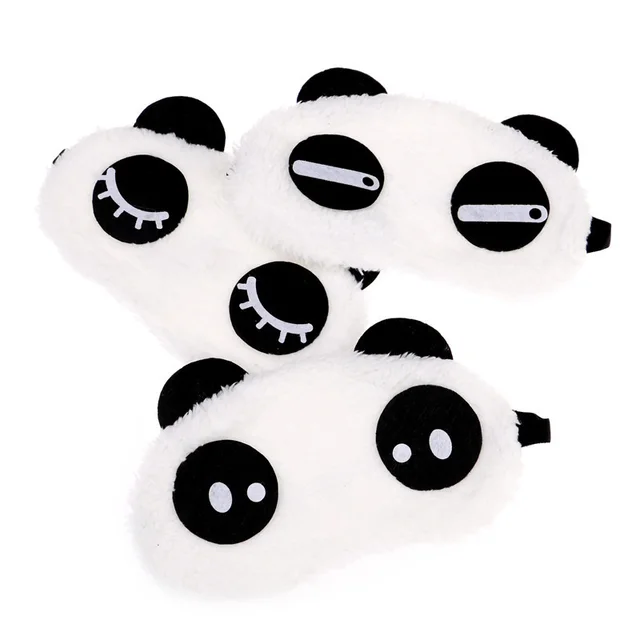Cover Patch Eyeshade Shading Health Care Face Eye Cotton Pan Black White - Shop at LoveMi